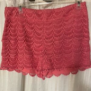 LOFT Lace shorts
